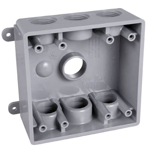 galvanized surface mount electrical box|surface mount receptacle box lowe's.